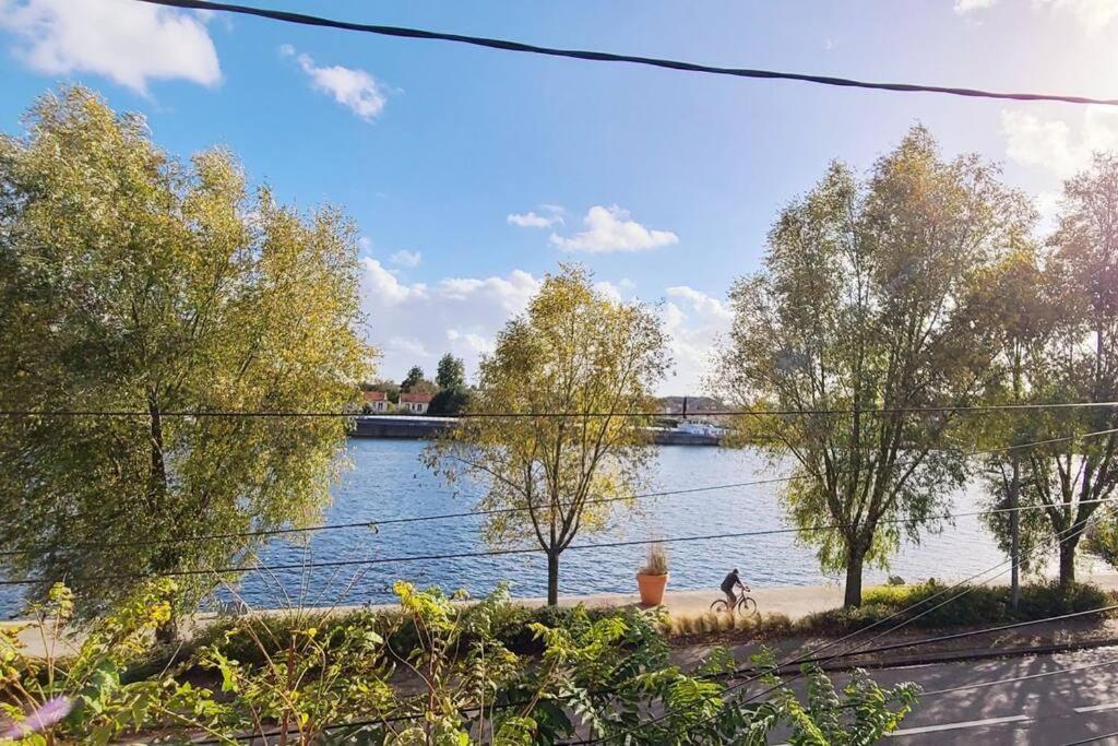Studio Cosy Avec Vue Sur La Seine Conflans-Sainte-Honorine Extérieur photo