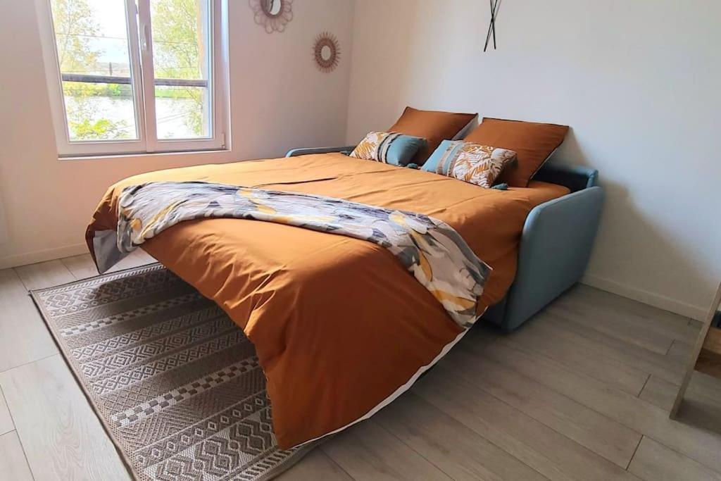 Studio Cosy Avec Vue Sur La Seine Conflans-Sainte-Honorine Extérieur photo