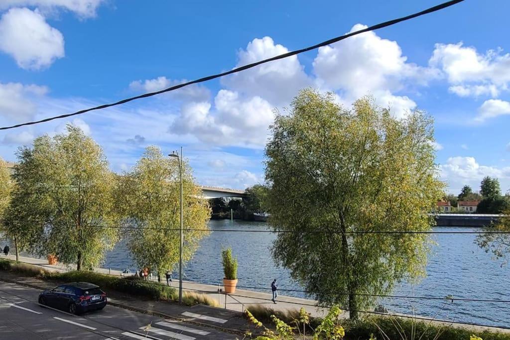 Studio Cosy Avec Vue Sur La Seine Conflans-Sainte-Honorine Extérieur photo